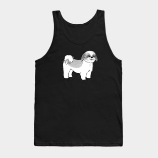 Shih Tzu Cartoon Dog Tank Top